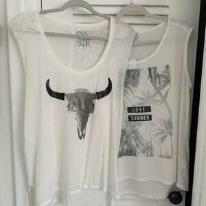 TWO Tank Tops